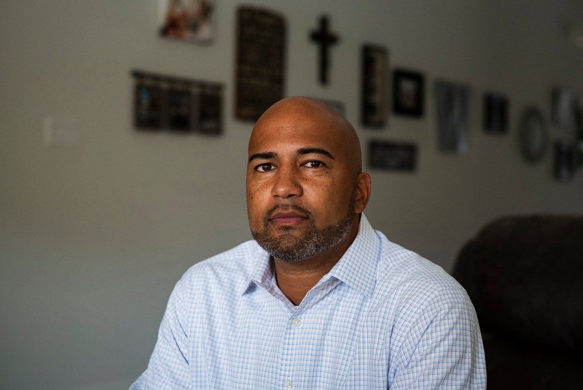 James Whitfield, 43, principal at Colleyville Heritage High School, has been placed on leave by the Garland-Colleyville ISD after being accused of teaching critical race theory at his high school.